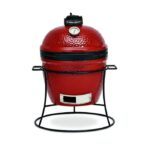 Kamado Joe "Joe Jr." Charcoal BBQ Grill Smoker with Elements Pack