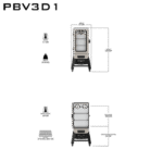 Pit Boss PBV3D1 Digital Electric Vertical Smoker (10600)
