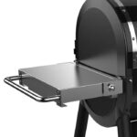 Weber SmokeFire EPX4 Wood Fired Pellet Grill, STEALTH Edition- Free 4 Bags of Pellets, Side Shelf and Front Shelf Included