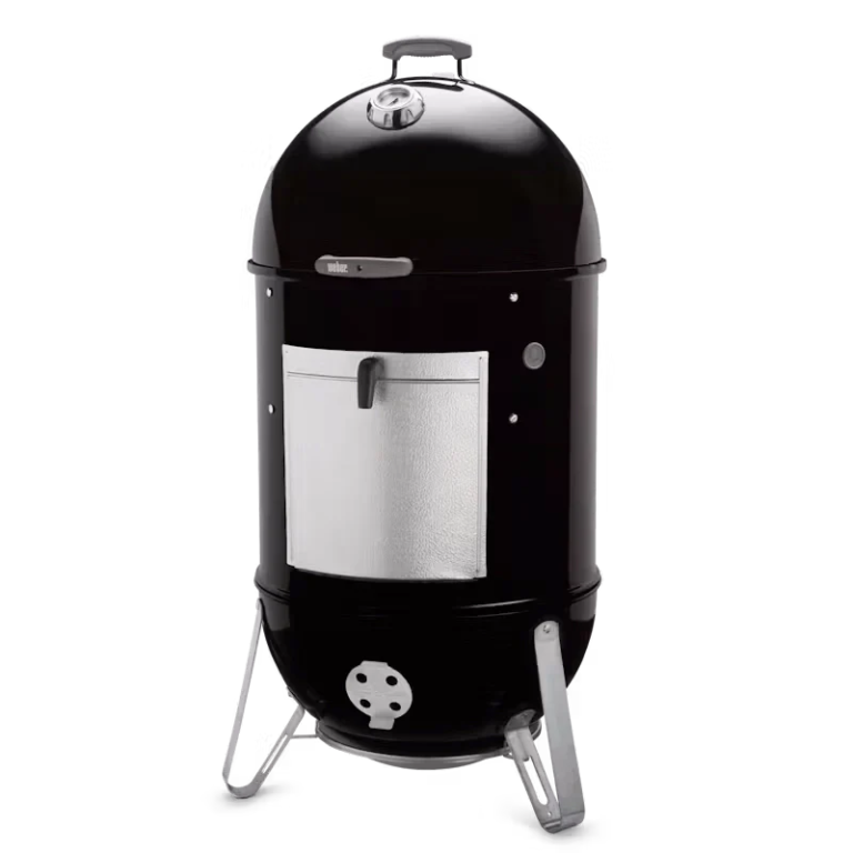 Weber Smokey Mountain 57cm BBQ Cooker Smoker with Cover